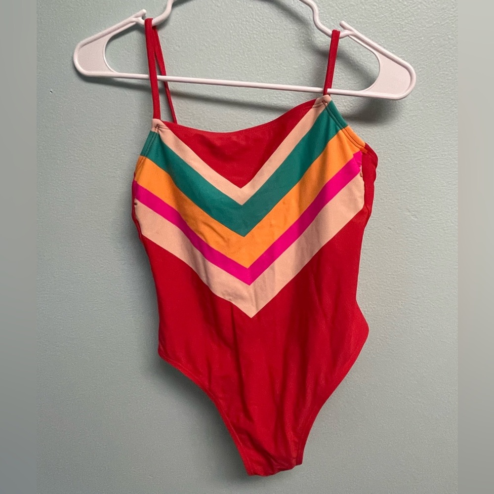 Medium red swimsuit